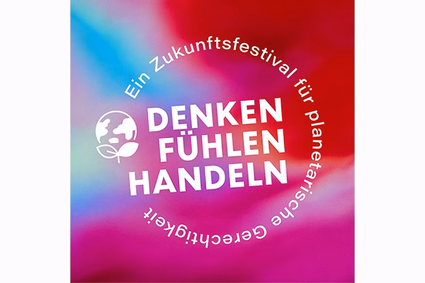 Flyer zum "Denken. Fühlen. Handeln." Festival.