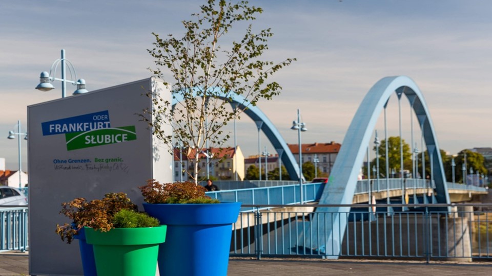 Brücke über die Oder in Frankfurt (Oder)