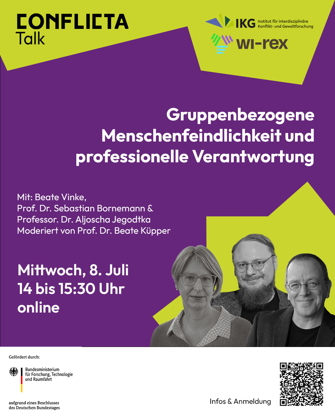 Infografik zum ConflictA Online-Talk